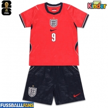 England Harry Kane #9 Auswärts Trikotsatz Kinder WM 2026 Kurzarm (+ Kurze Hosen)